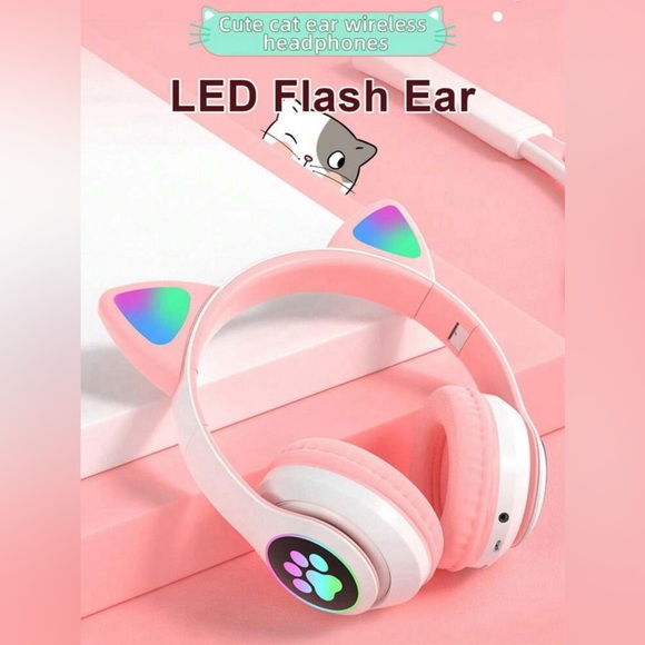 New Cat Ear Wireless Headphones - Picture 10 of 11